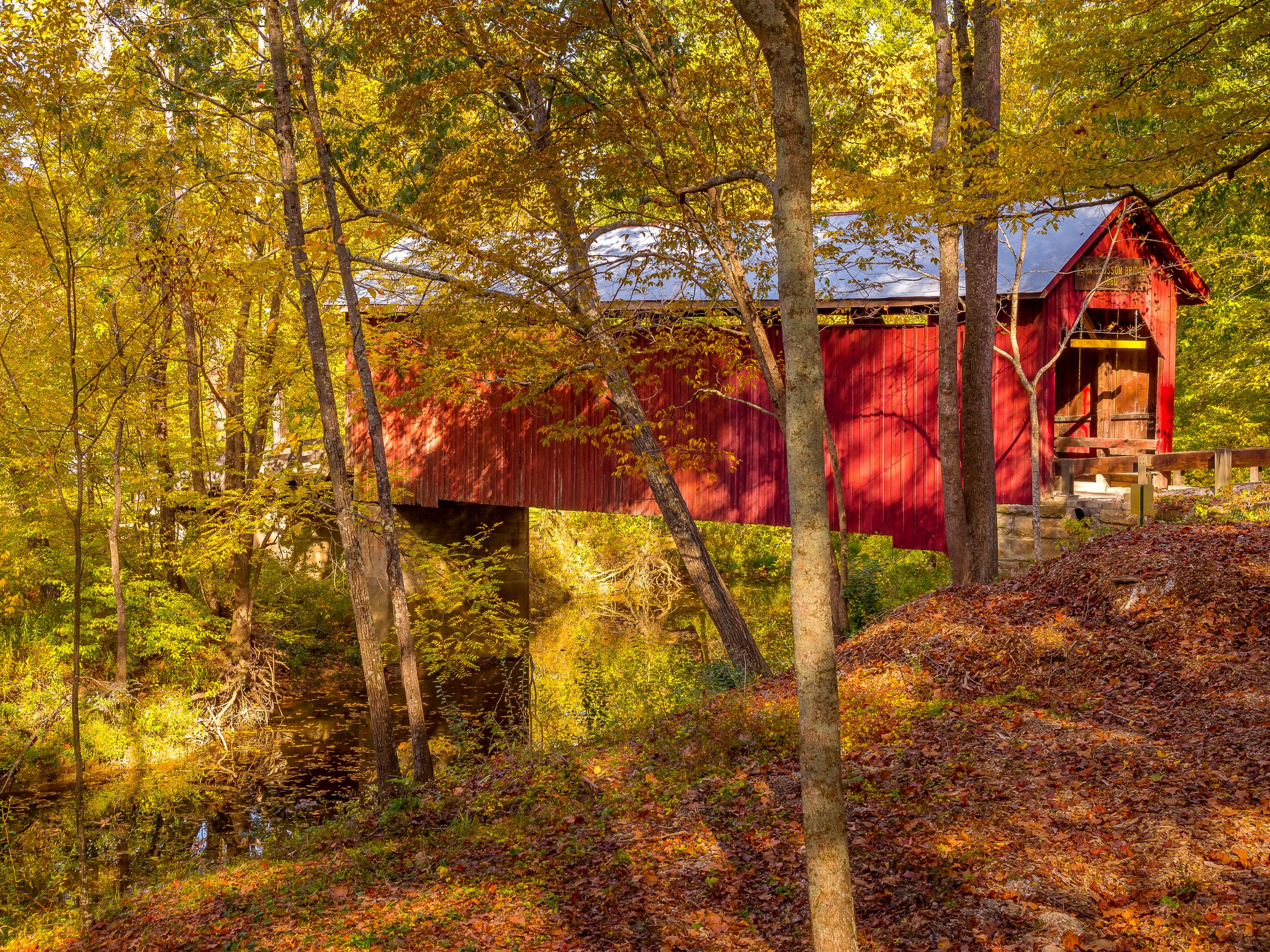 Bean Blossom Covered Bridge, Indiana